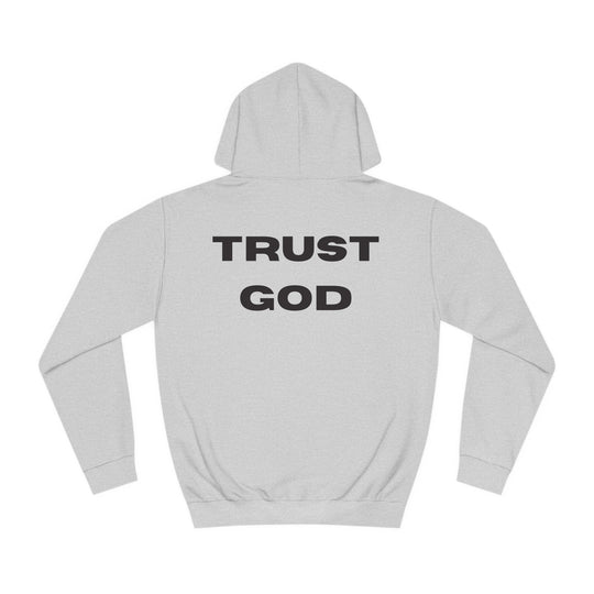 Trust God Back Hoodie