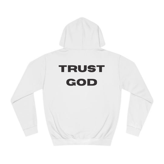 Trust God Back Hoodie